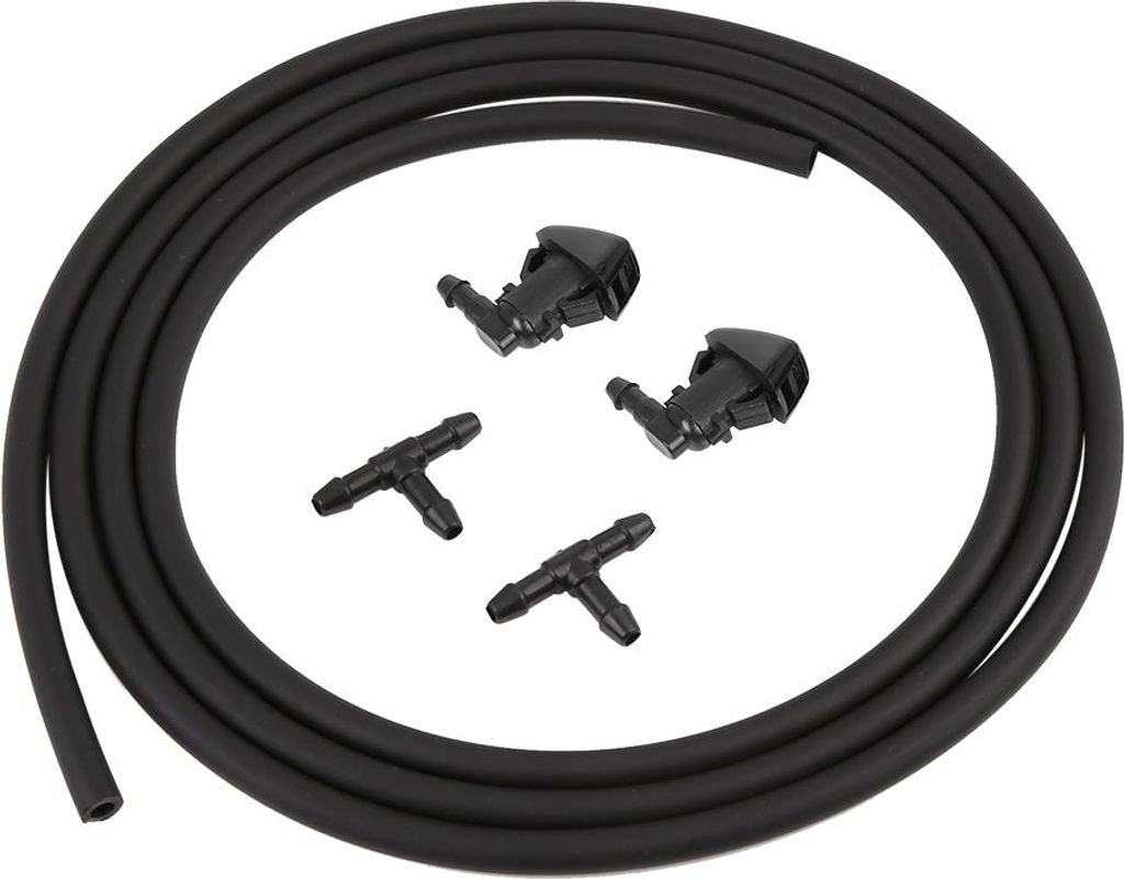 Scheibenwaschdüsen Waschdüsen Kit Auto Windschutzscheiben Scheibenwaschanlage Schlauch 68081370AB