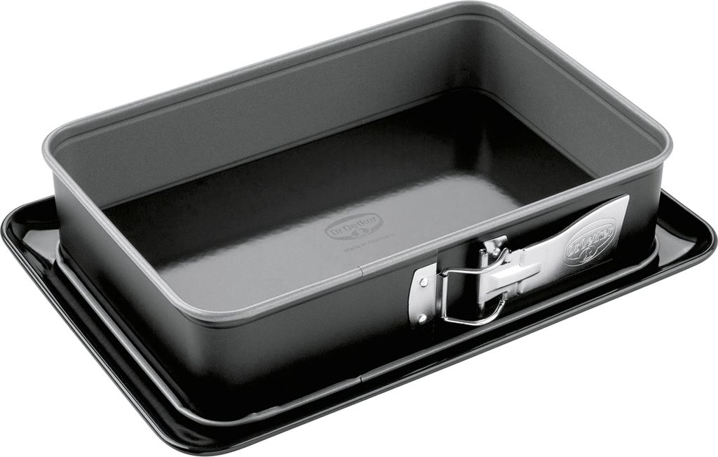 Teglia rettangolare Dr Oetker con base smaltata 28x18x7cm Immagine del prodotto 