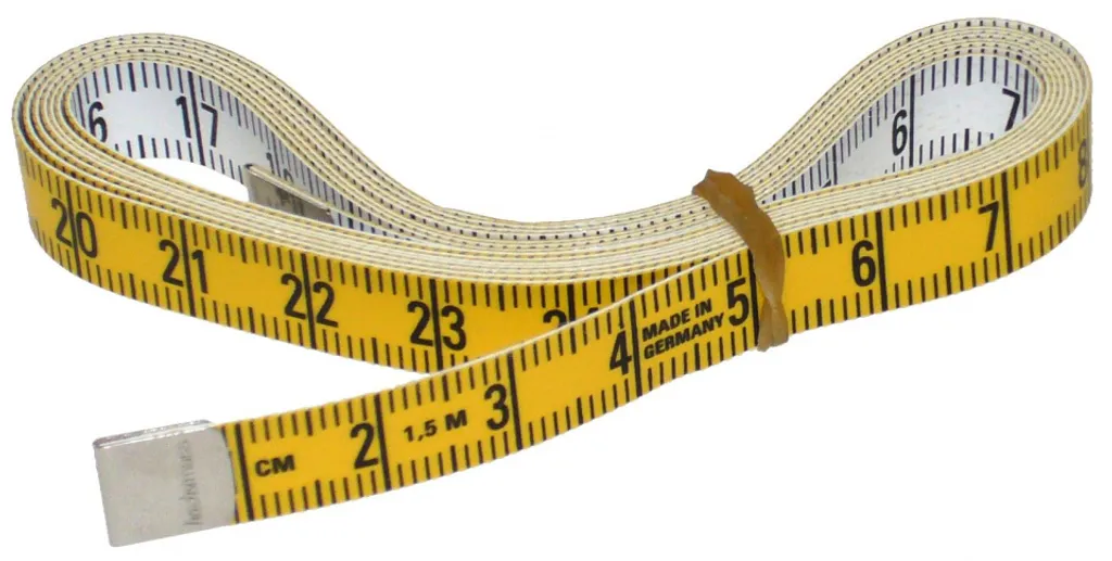 Mètre ruban 1,5 m A600076 fini les mesures imprécises et rubans emmêlés