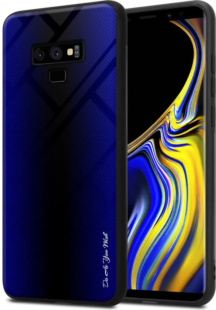 Custodia Samsung Note 9 Cadorabo Viola in TPU e Vetro Temperato