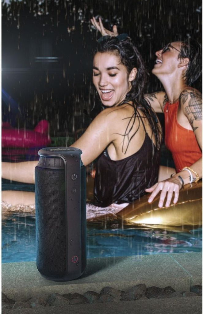 Hama Pipe 2.0 schwarz Mobiler Bluetooth-Lautsprecher Produktbild 5
