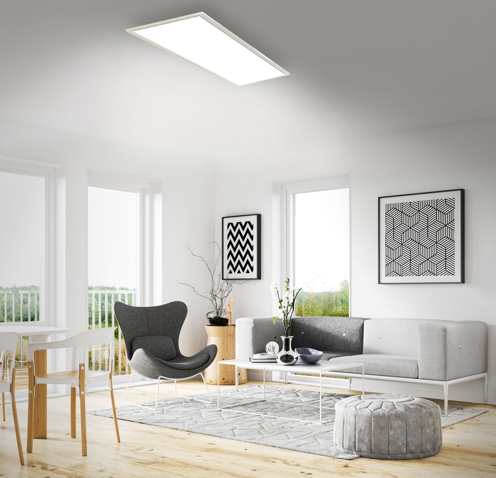 Di-Ka CCT LED Deckenleuchte Piatto ultraflach 100 x 25 cm Produktbild 6