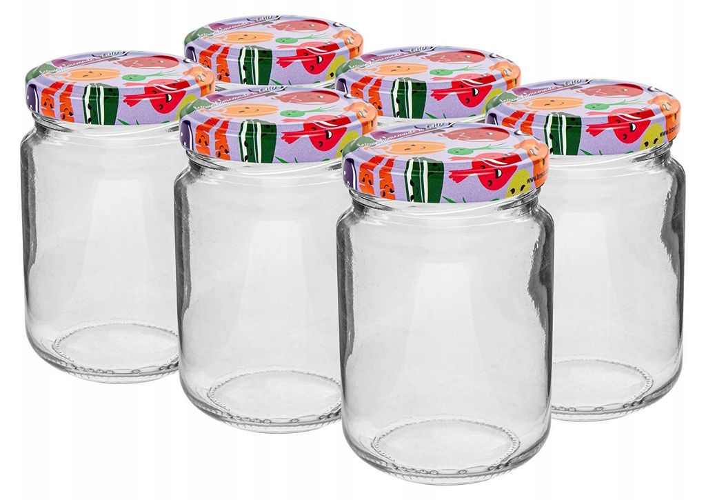 Słoik szklany z zakrętką TO fi53 156ml - 6 sztuk Zdjęcie produktu 