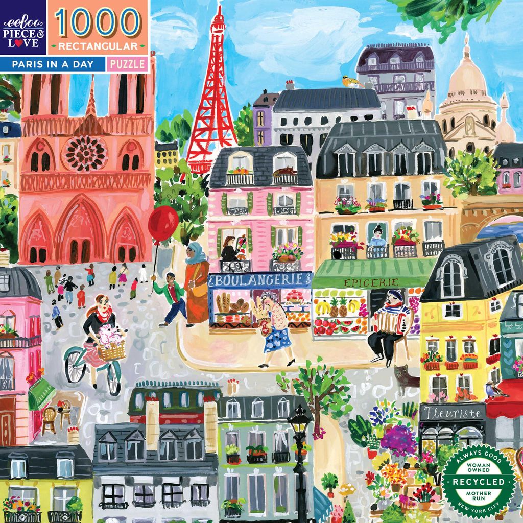 eeBoo Paris an einem Tag (1000)
