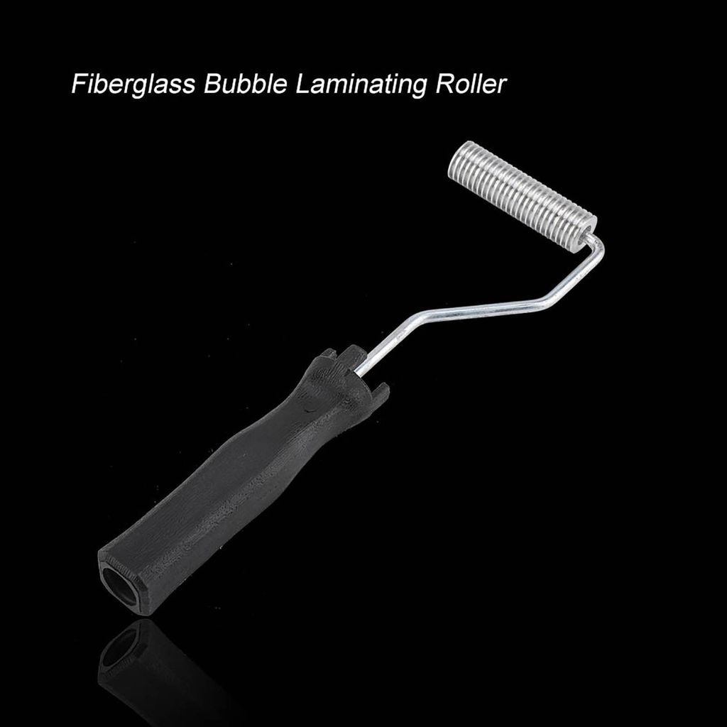 Aluminiumlegierung Fiberglas Blase Laminieren Roller ABS Griff für GRP FRP Harz Arbeit (21*75mm)