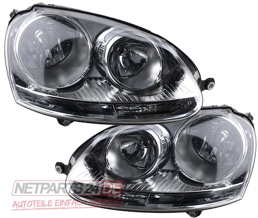 Johns, Scheinwerfer Halogen Front passend für VW Golf 5 V Produktbild 
