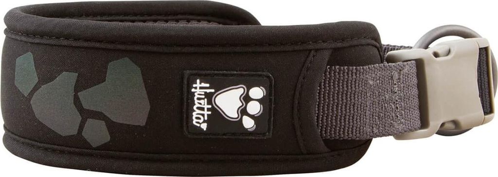 HURTTA Weekend Warrior Halsband, schwarz 25-35cm