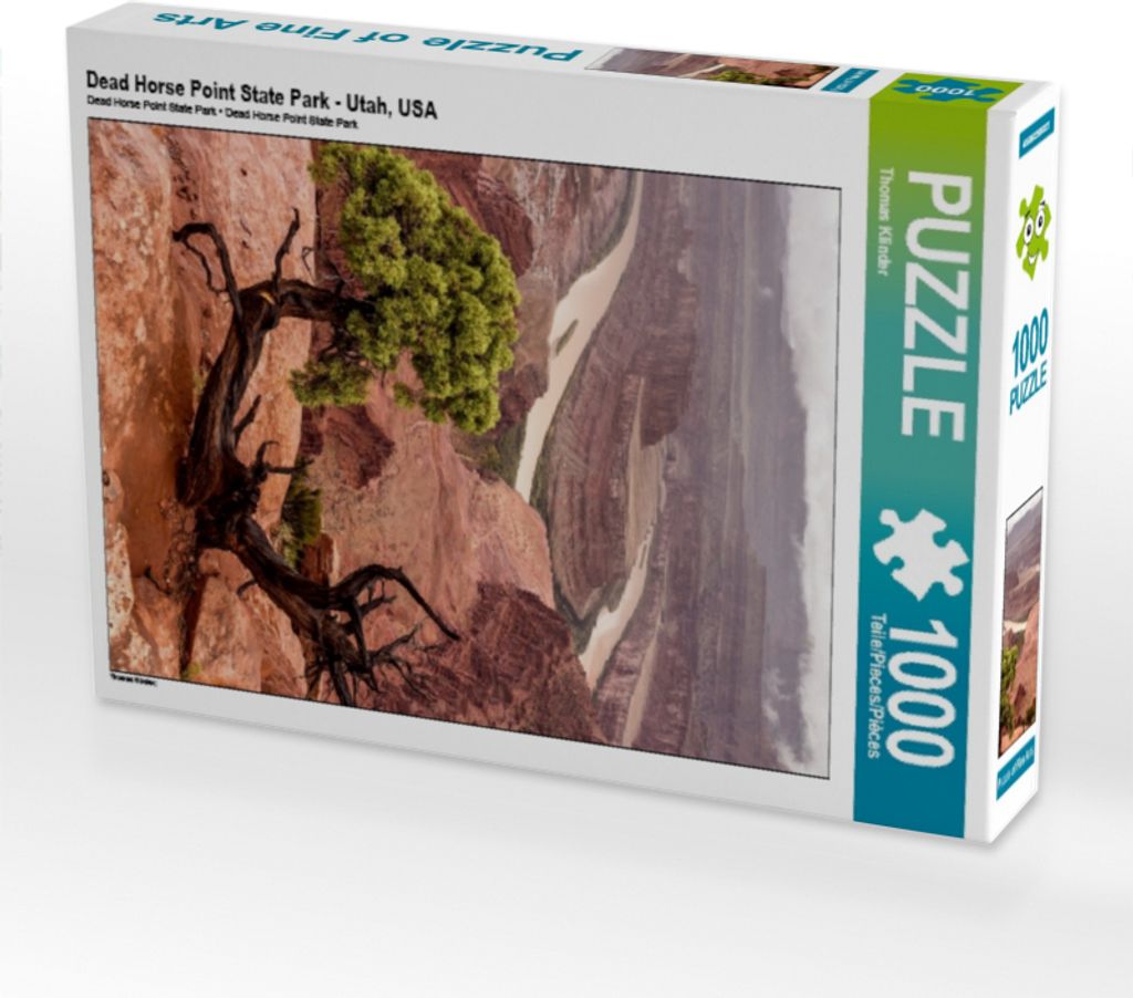 Calvendo Dead Horse Point State Park - Utah, USA 1000 Teile Puzzle hoch 480x640mm, Klinder Thomas; 7346233