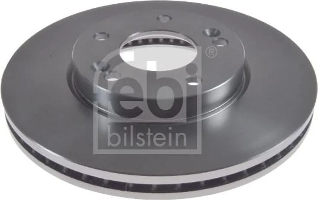 Paire de disques de frein ventilés FEBI 108601 compatible Hyundai et Kia