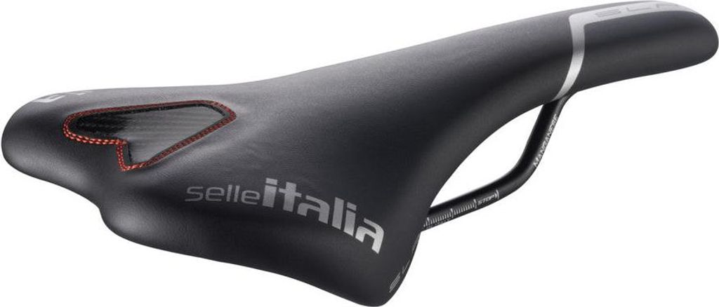 Selle Italia SLR TM, Fahrradsattel, Straßenrennen, Unisex, Schwarz, Einfarbig, Mikrofaser