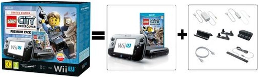 Nintendo Wii U Premium Pack - Lego City: Undercover, Wii U, Produktbild 