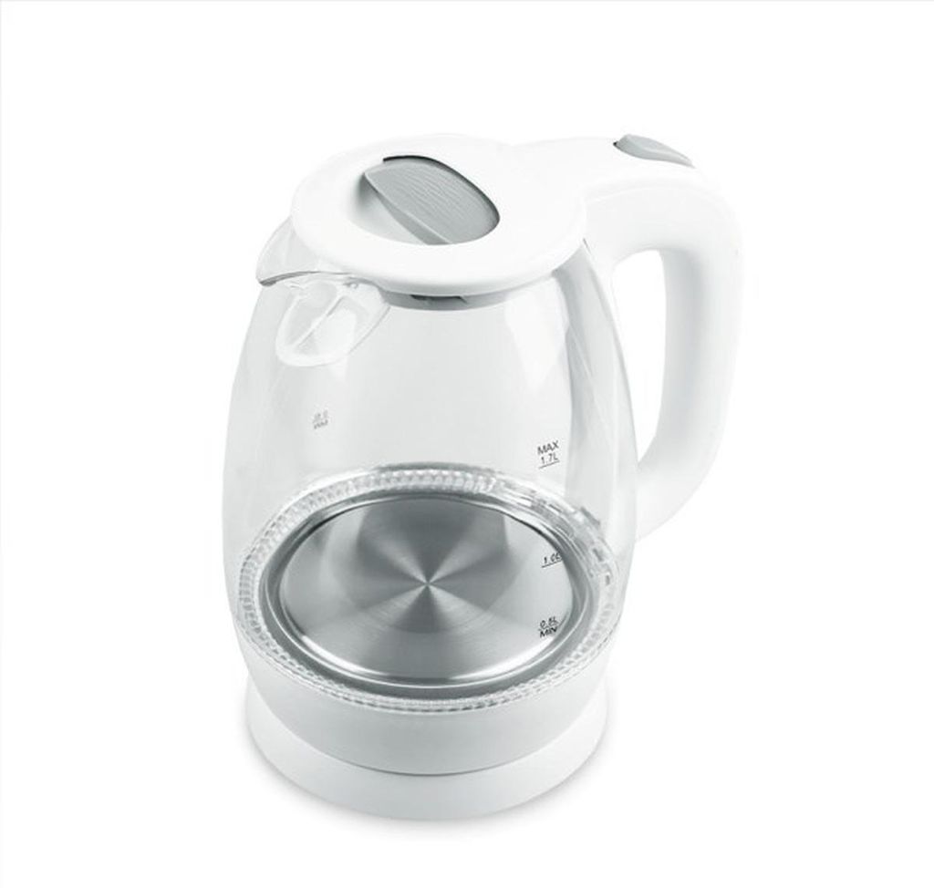 Maestro Mr-063-white Glass 1.7l Wasserkocher  One Size / EU Produktbild 