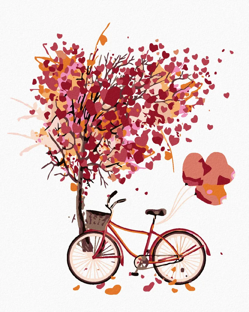 Pittura Diamante Zuty Ruota dell'Amore 40x50 cm | Decorazione Casa