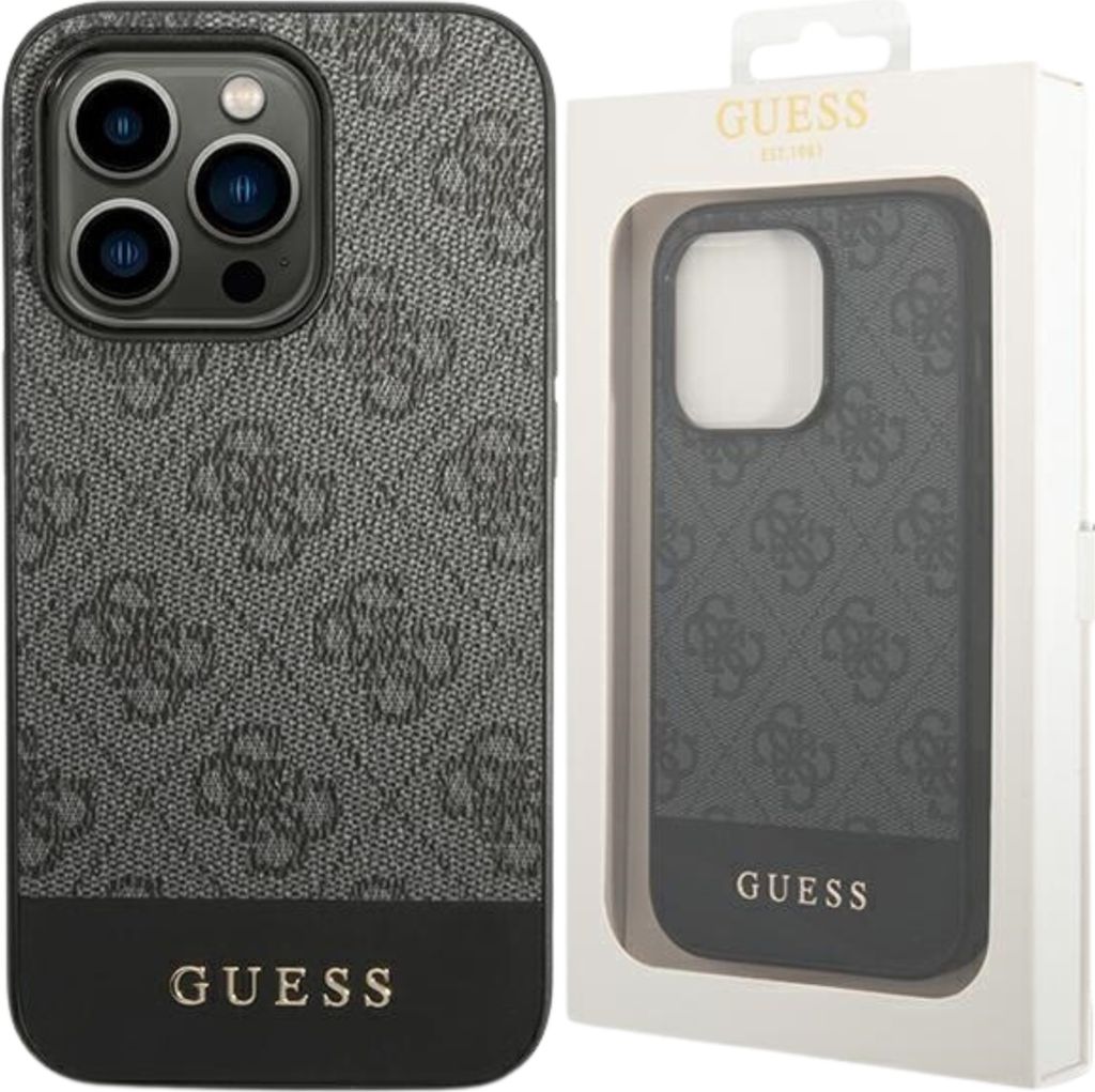 Guess GUHCP14XG4GLGR iPhone 14 Pro Max6,7 szary/grey hard Zdjęcie produktu 