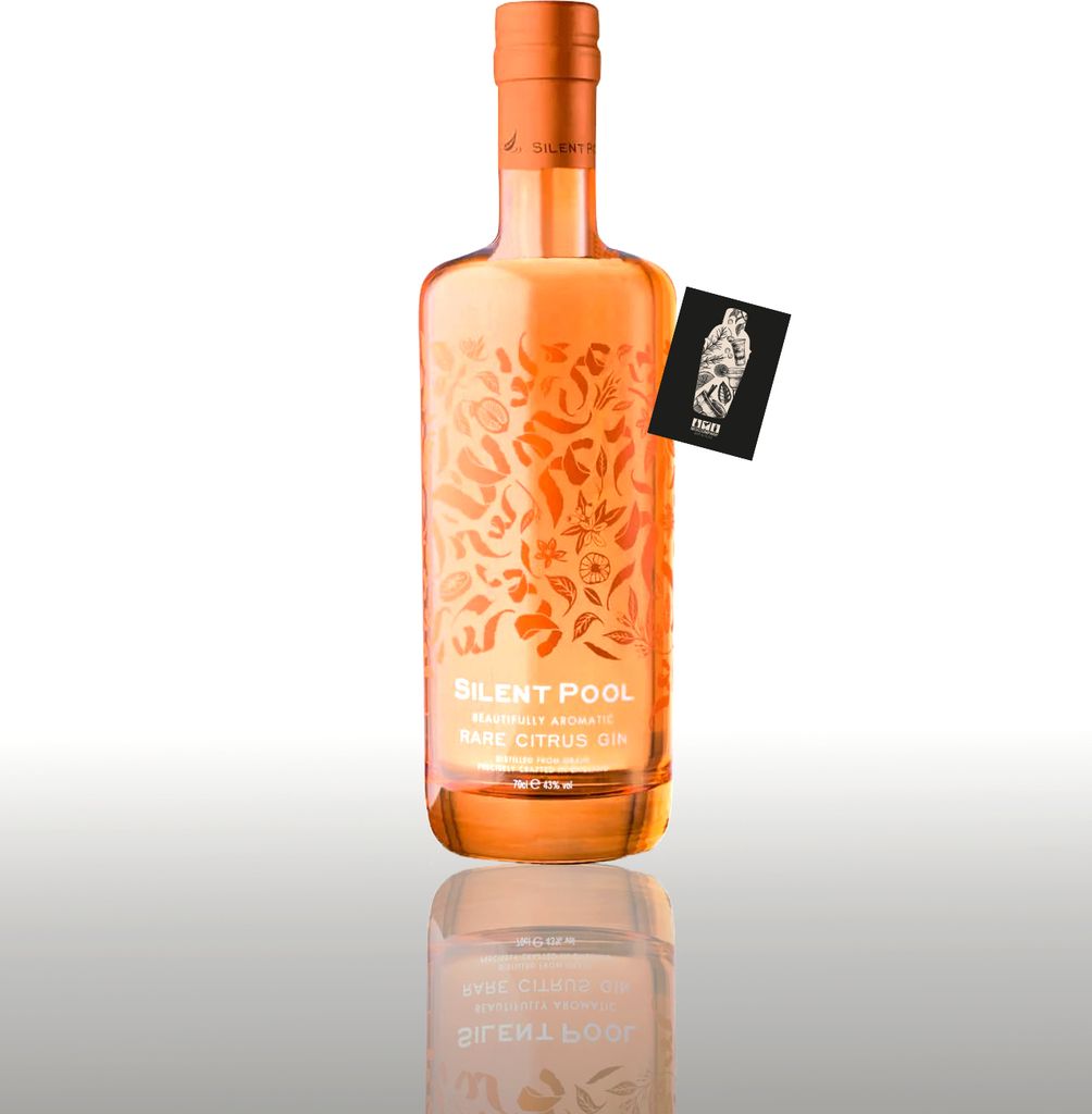 Silent Pool Beautifully aromatic rare citrus Gin 0,7L 700ml (43% vol.)- [Enthält Sulfite]