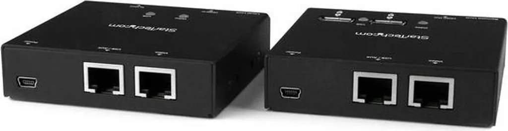 Extendeur HDMI via Ethernet Startech ST121USBHD Noir Vidéo WUXGA