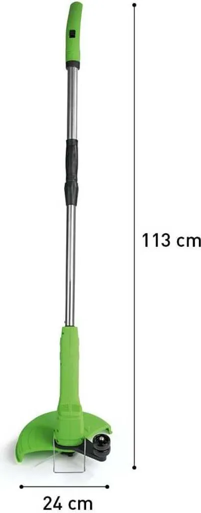 EASYmaxx Coupe-bordures sans fil Vert - Taille-bordure léger à batterie - 6