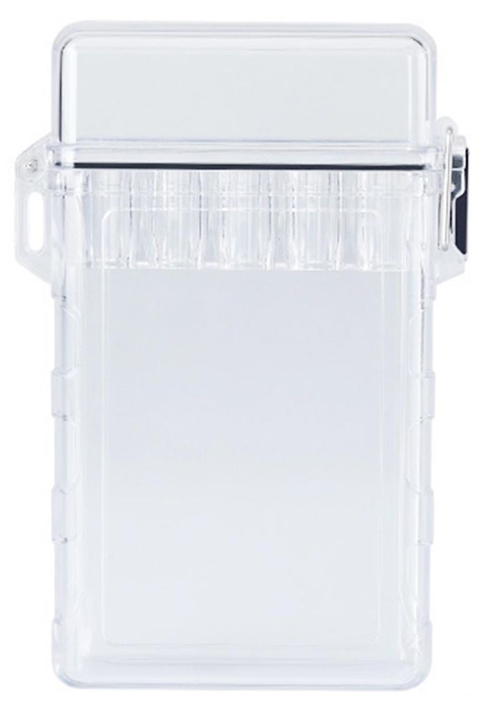 Transparente Kräuterbox mit 3/5 Fächern, wasserdicht, robust, aus Kunststoff, ideal für Reisen und unterwegs, tragbar, Aufbewahrungsbehälter f...