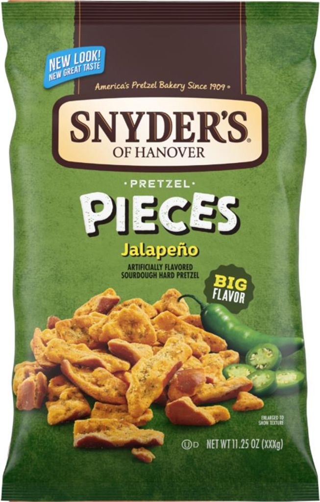 Snyder's of Hanover Pretzel Pieces Jalapeno 110g Produktbild 