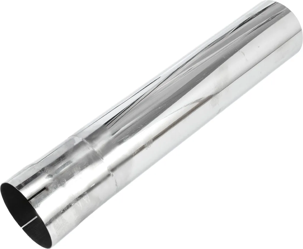 Tuyauterie Échappement 89mm En Acier Inoxydable T304 Durable