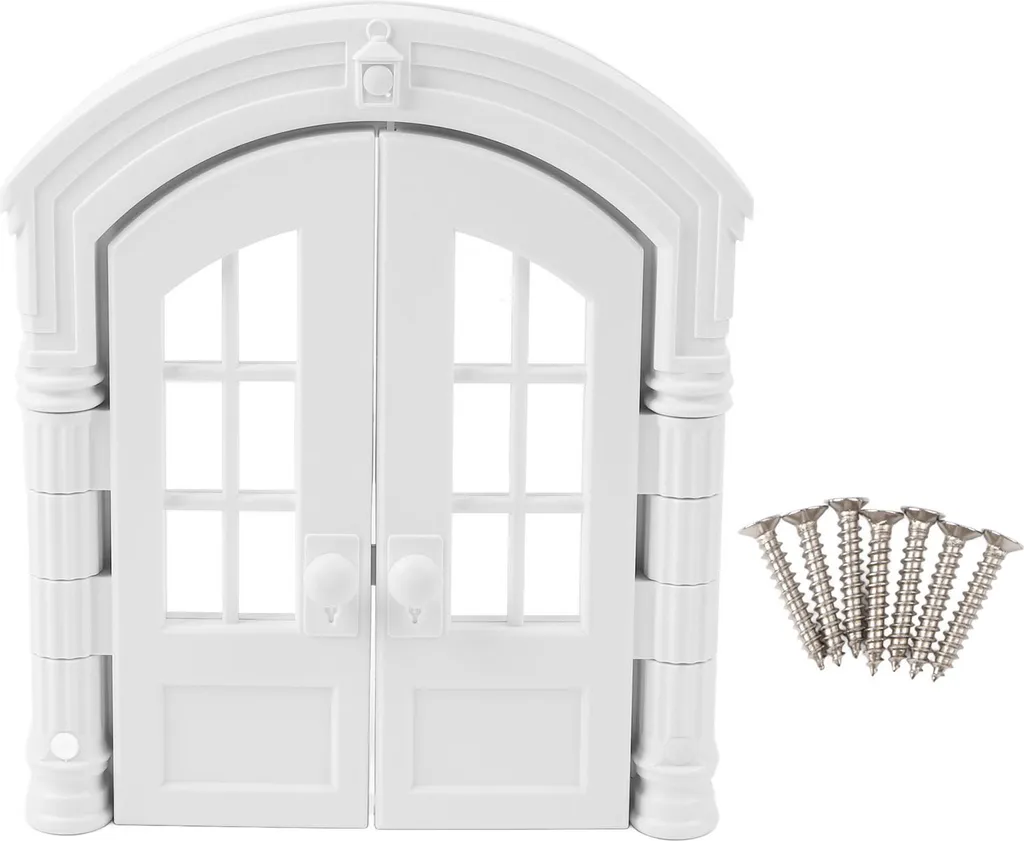 Double Porte pour Animaux et Sécurité Intérieure Style Français DIY