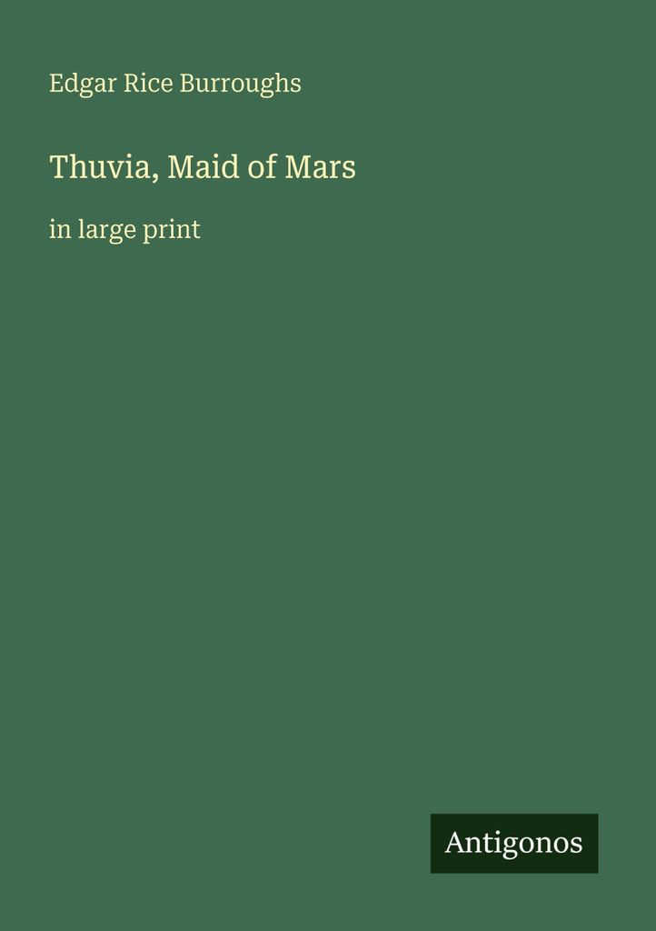 Thuvia, Maid of Mars