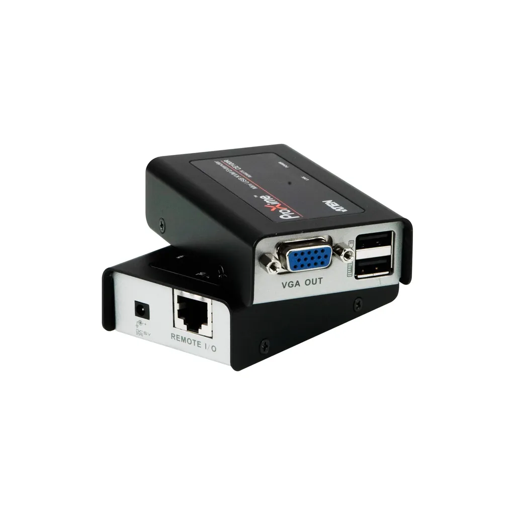 Extension KVM USB VGA ATEN CE100 avec Protection ESD et Portée 100m