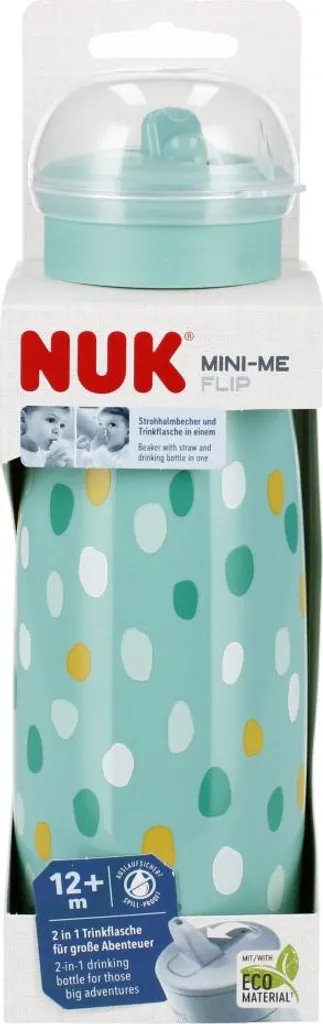 Tasse d'apprentissage anti-fuite 450 ml Mini-Me Turk pour l'autonomie 12 m