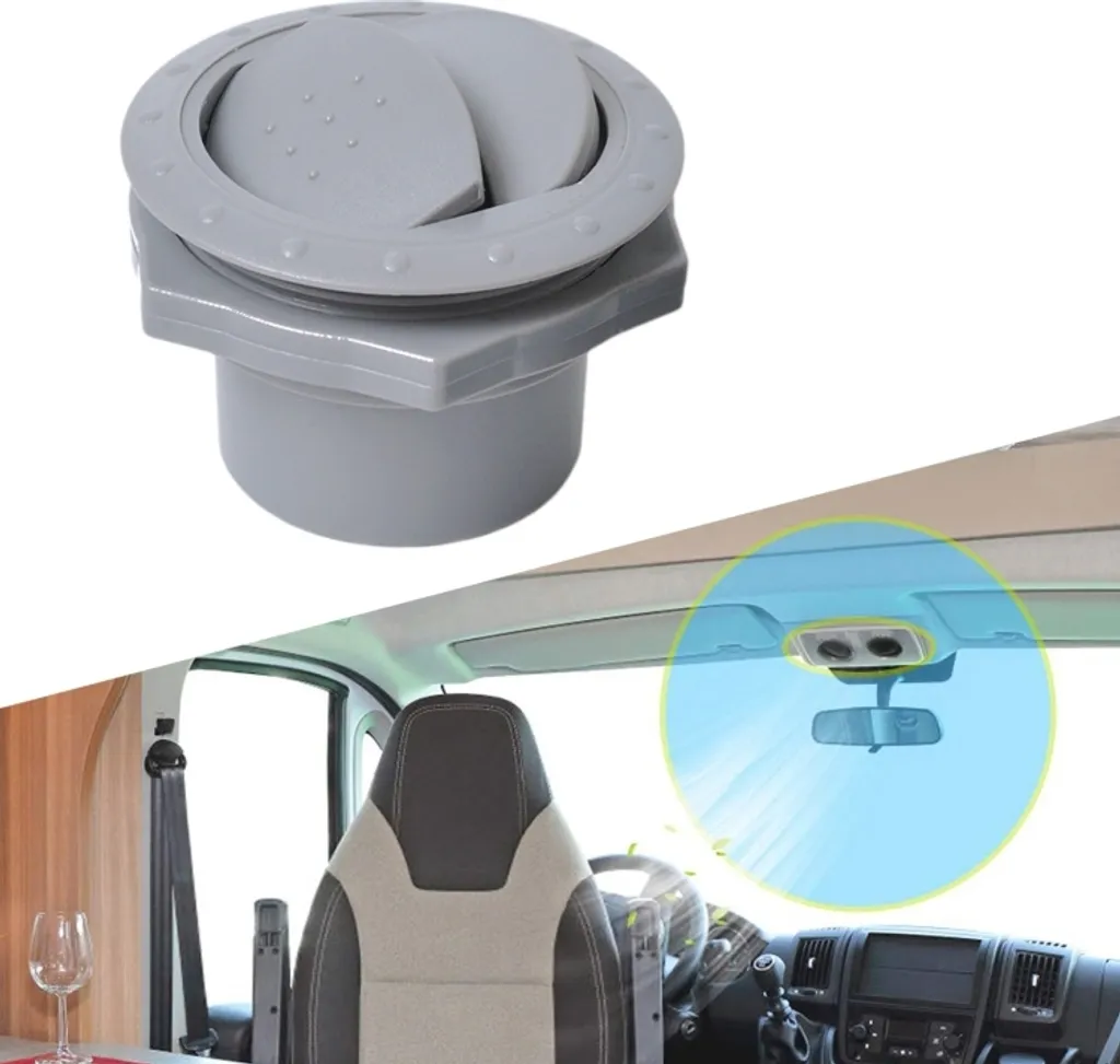 Bocchetta Aria 60mm Universale per Camper e Barca | Ricambi AC Tetto
