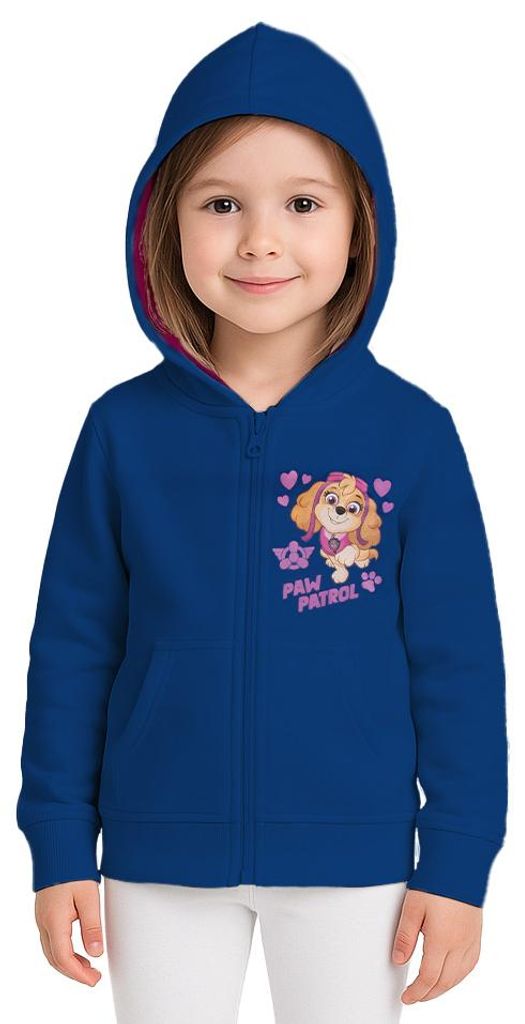 Paw Patrol Sweatjacke für Mädchen - Kinder Kapuzenpullover Produktbild 