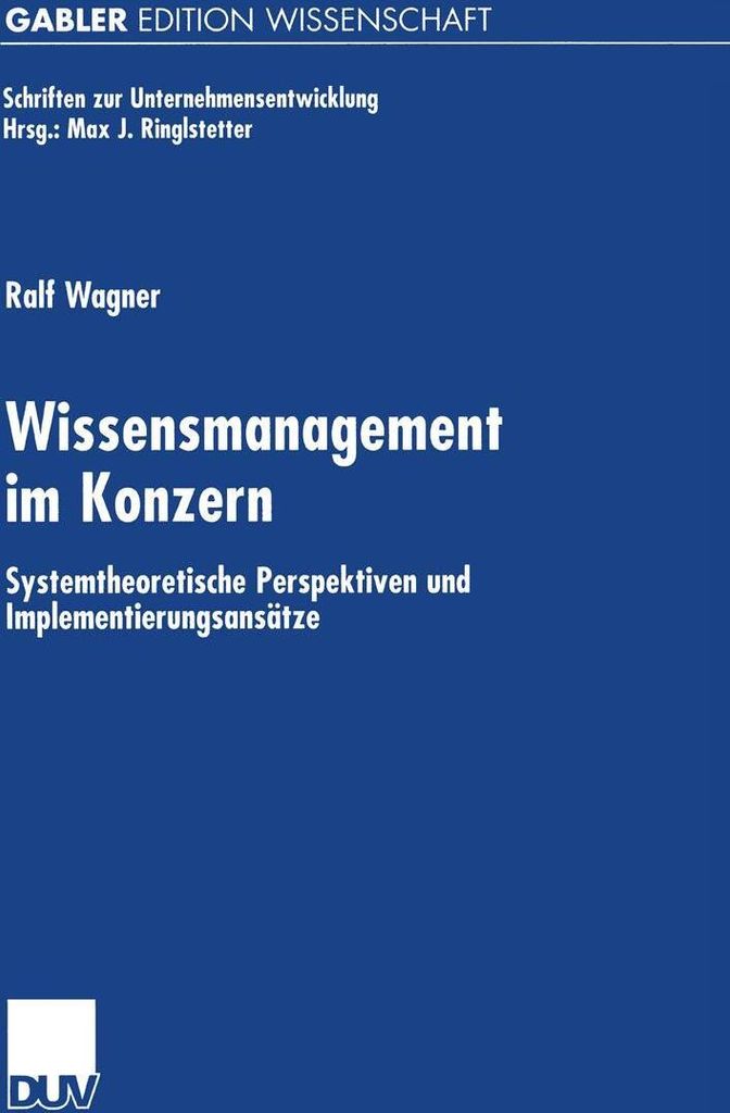 Wissensmanagement im Konzern
