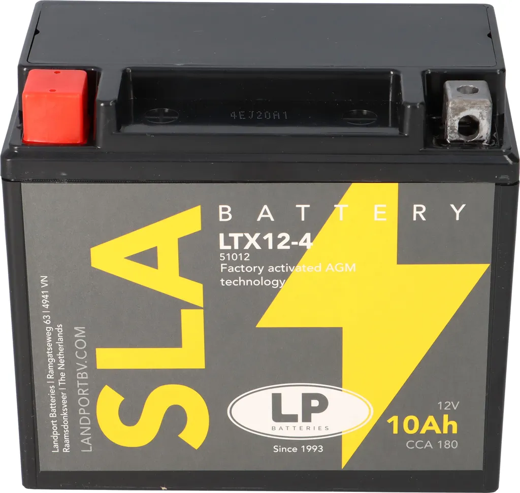 Batterie MS LTX12-4 12V 10Ah AGM : fini les problèmes de démarrage à froid