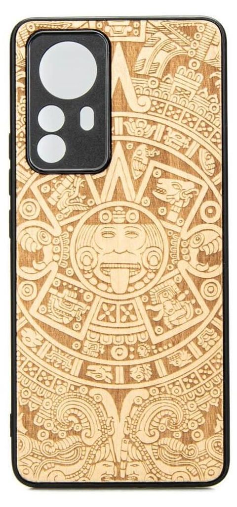 Bewood Xiaomi 12T Pro Holzgehäuse AZTEC CALENDAR ANIEGRE