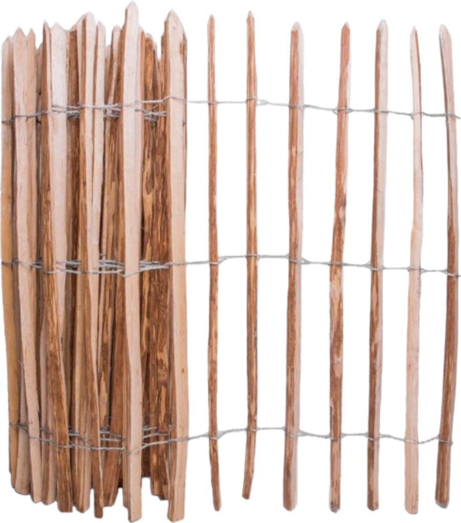 SEVICO 5m Staketenzaun 90cm x 5m mit Lattenabstand 7-8cm Produktbild