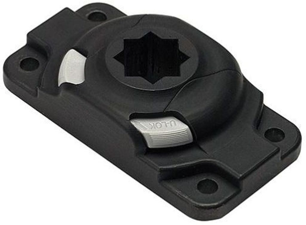 Railblaza Starport HD Halterung rechteckig schwarz 100x52mm Produktbild 