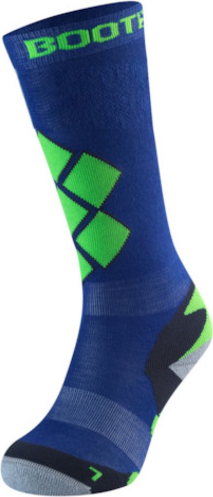 BootDoc Basic Junior Blue Multifunktionelle Wintersportsocken Power Fit Socks Socken Gr. XXS - EU 27/30