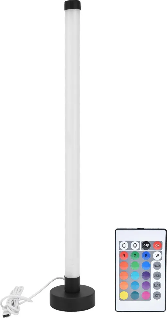 Lampadaire RGB WIFI 16M couleurs avec télécommande 24 touches et prise EU