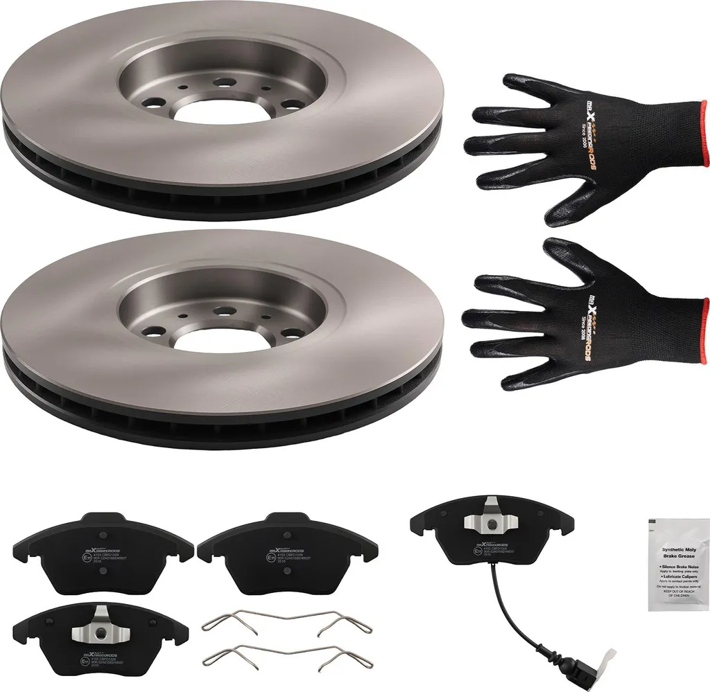 Freins avant 288mm haute résistance pour Audi A1 et Skoda Roomster 5x100