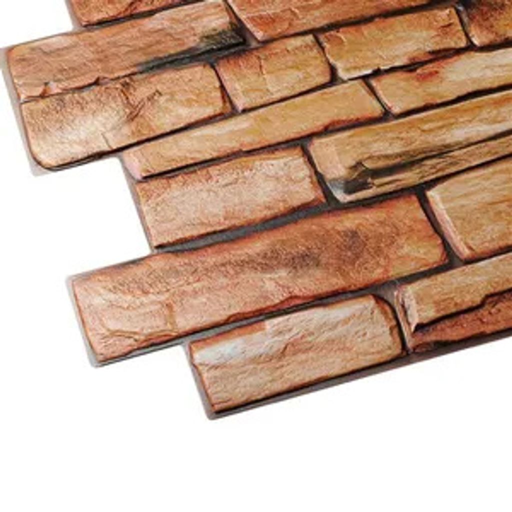 3D PVC stěnové panely / Karelské, 1 panel, břidlice | STM Obrázek produktu 