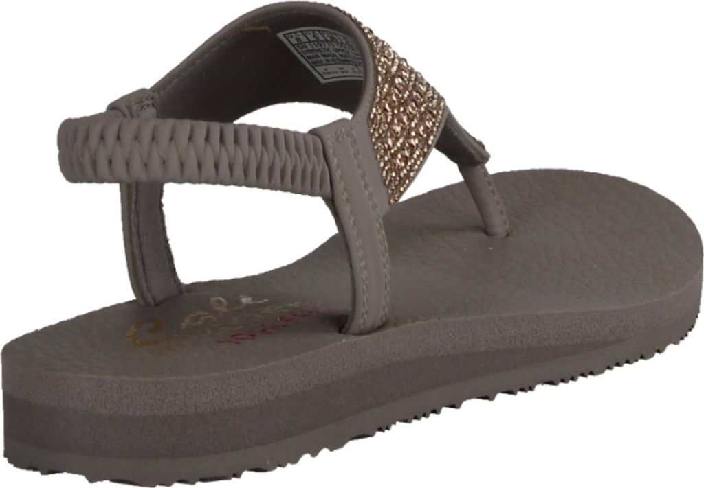 Skechers Damen Sandalette in Grau, Größe 40 Produktbild 10
