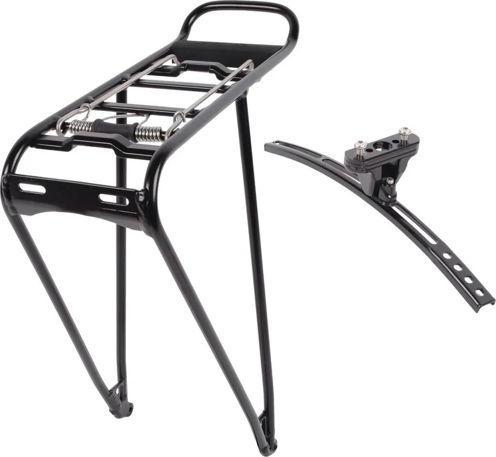 Porte-bagages vélo de ville 28 pouces AtranVelo Tour Lite noir AVS