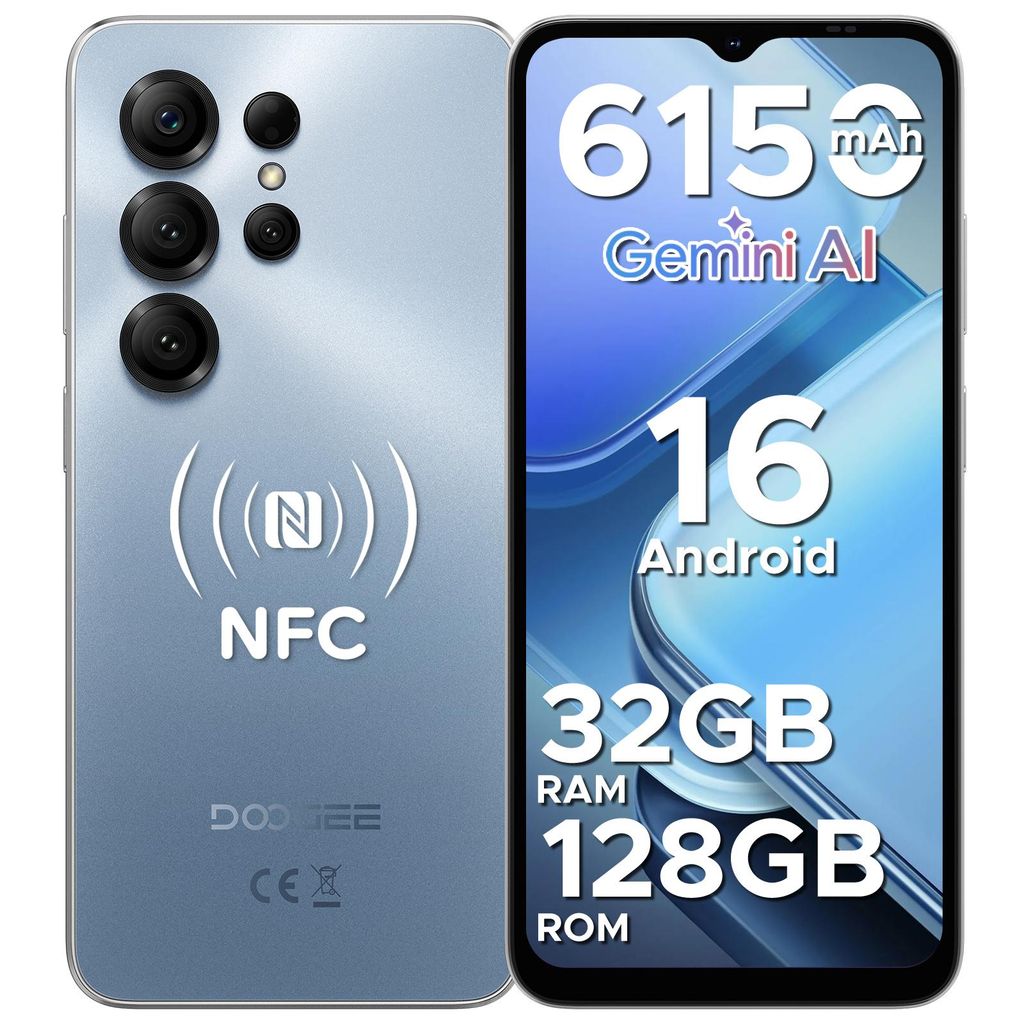 DOOGEE Note56X Pro Smartphone Handy, Android 16, 6,56" Produktbild 