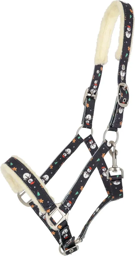 Offerta QHP Cavezza Natale 2025 Pupazzo di Neve Taglia Cob