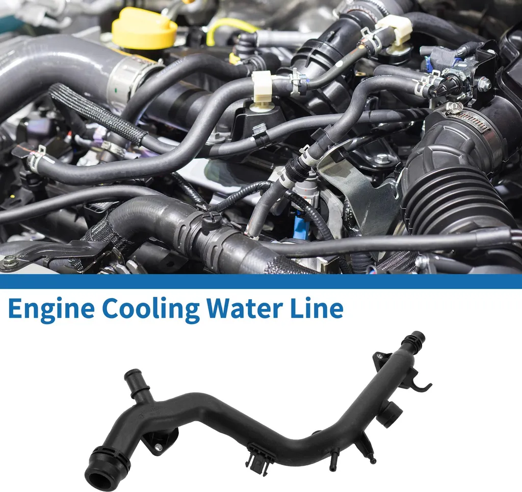 Ligne d'eau de refroidissement pour radiateur Audi Q5 3.2L V6 Noir
