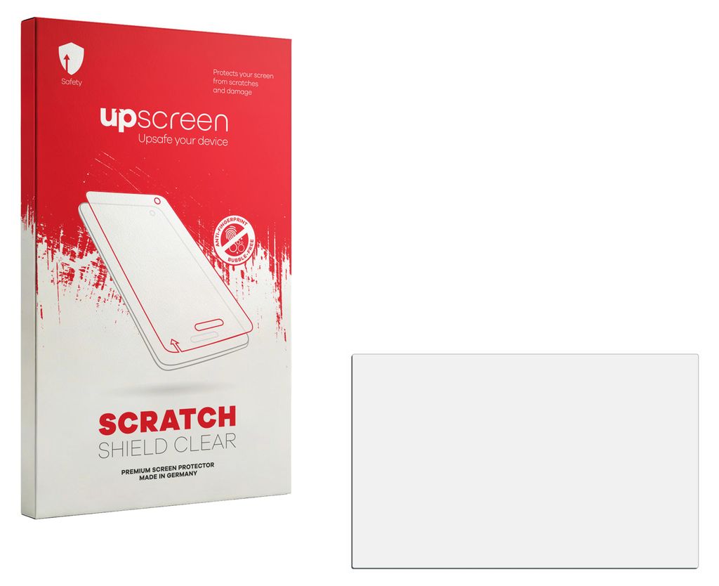 upscreen Schutzfolie für Flachbildschirme mit 38.9 cm (15.3 Zoll) Displays 329 x 205.6 mm Displayschutz Displayschutzfolie Folie Klar Transparent