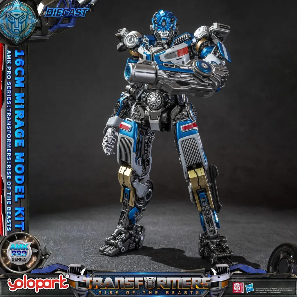 Figurine Mirage Transformers ultra-articulée 16 cm sans montage dur