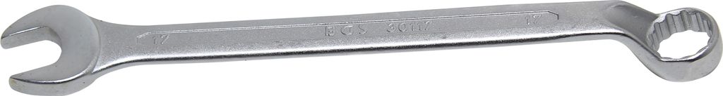 BGS 30117 Maulringschlüssel, Ringseite gekröpft, 17 mm