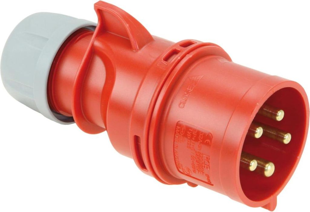Elso CEE Stecker, 32A, 5p, 6h, IP44, 1 pezzo. Immagine del prodotto 
