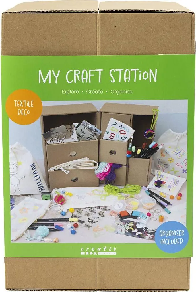 Set de customisation textile pour créer des cadeaux uniques faits main