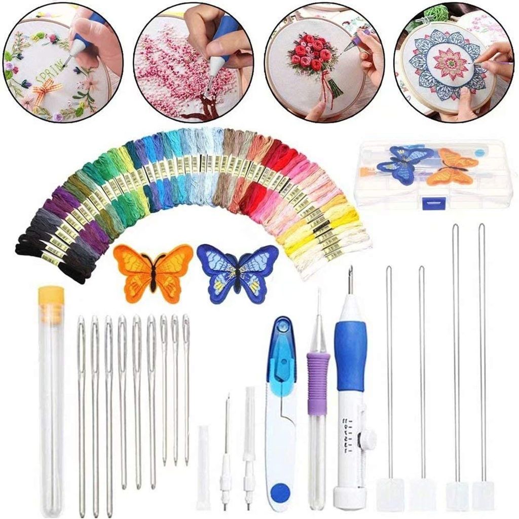 DIYARTS Punch Needle Stickerei Set Anfänger Stickerei Produktbild 